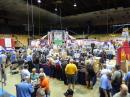 The thinning crowd in Hara Arena on Day 3 of Dayton Hamvention. [Steve Ford, WB8IMY, photo]